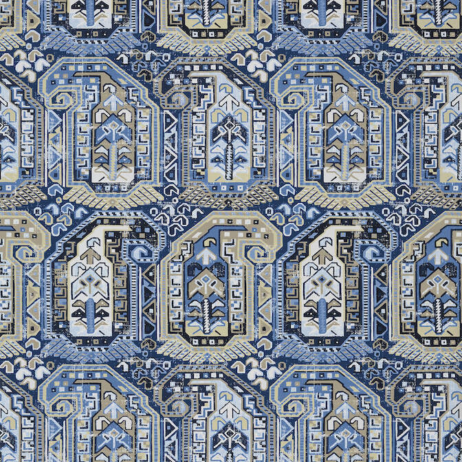 Gleniffer Blue and Beige T85022 by Thibaut Wallpaper Thibaut Wallpaper Gleniffer Blue and Beige T85022Wallpaper Greenwood Wallpaper U.S.A. </p><p>Repeat: V: 18 27 - Fabric Carolina -