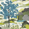 Daintree Bluemoon T85040 by Thibaut Designer Wallpaper