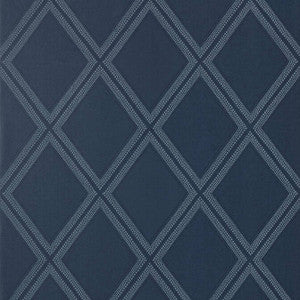 Diamond Head Navy T85056 by Thibaut Designer Wallpaper