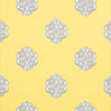 IVANA Yellow and Grey T8614 by Thibaut Designer Wallpaper
