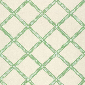 Majuli Trellis Green T88747 by Thibaut Designer Wallpaper