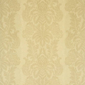 French Quarter Damask Beige T89109 by Thibaut Designer Wallpaper