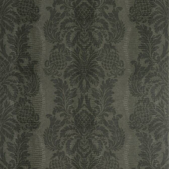 French Quarter Damask Charcoal T89114 by Thibaut Wallpaper Thibaut Wallpaper French Quarter Damask Charcoal T89114Wallpaper Damask Resource 4 Non-Woven Vinyl Wallpaper ITALY </p><p>Repeat: V: 25.5 39 - Fabric Carolina -
