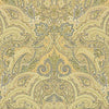 CHARLTON PAISLEY Sage T9016 by Thibaut Designer Wallpaper