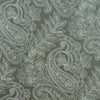 NORWICH PAISLEY Metallic Pewter T9291 by Thibaut Designer Wallpaper