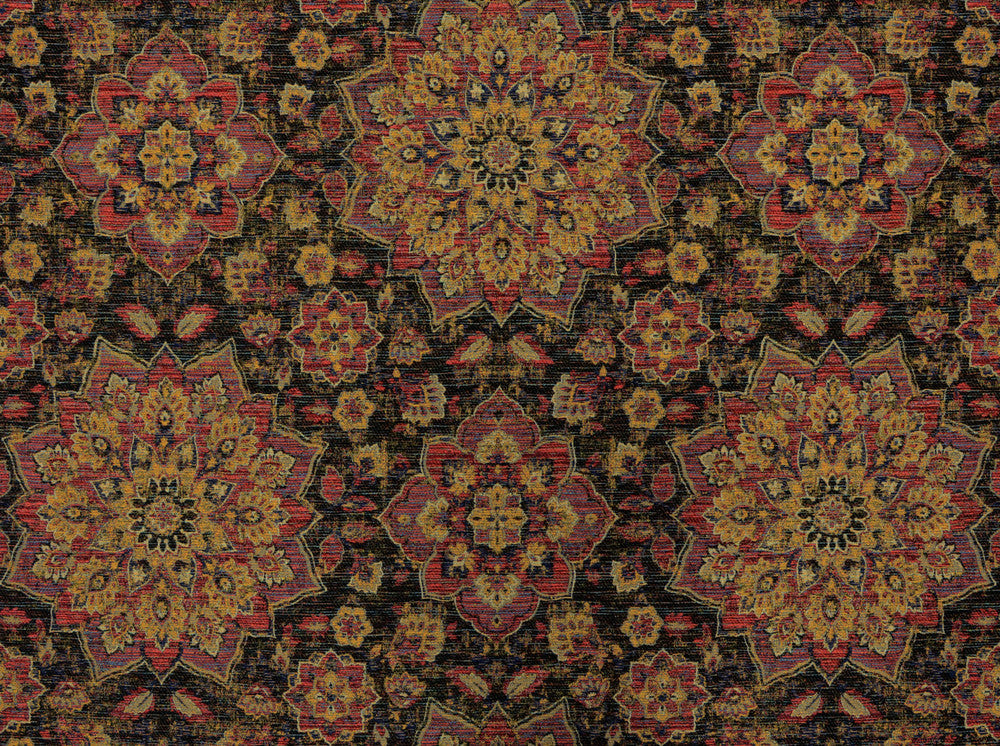 Tabriz Gemstone 429 by Covington Designer Fabric 100% POLYESTER CHN 50000 Horizontal: 27.75 and Vertical: 29.25 57 - Swanky Fabrics -