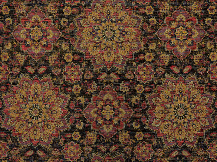 Tabriz Gemstone 429 by Covington Designer Fabric our website for purchase 100% Polyester China 50000 Horizontal: 27.75" and Vertical: 29.25" 58" - Swanky Fabrics -