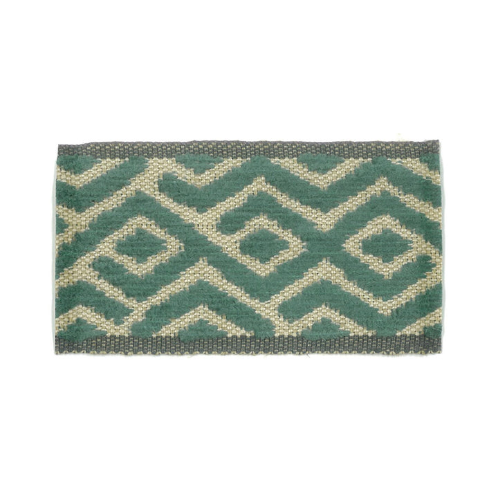 Taft 7 Lagoon by Stout Designer Trim New World Trim Volume Ii 50% Linen 30% Spun Viscose 20% Polyester ITALY Horizontal: 1 and Vertical: 0 1.88 in - Swanky Fabrics -