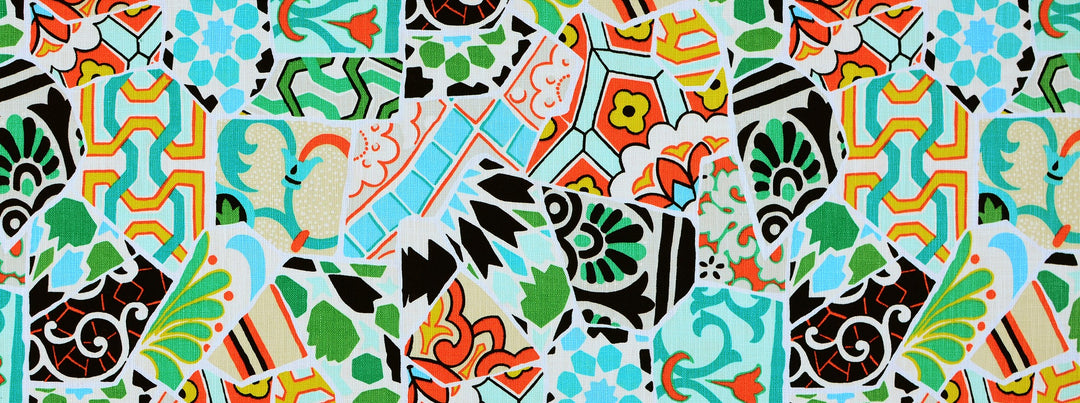 Talavera 221 Tourmaline by Covington Designer Fabric