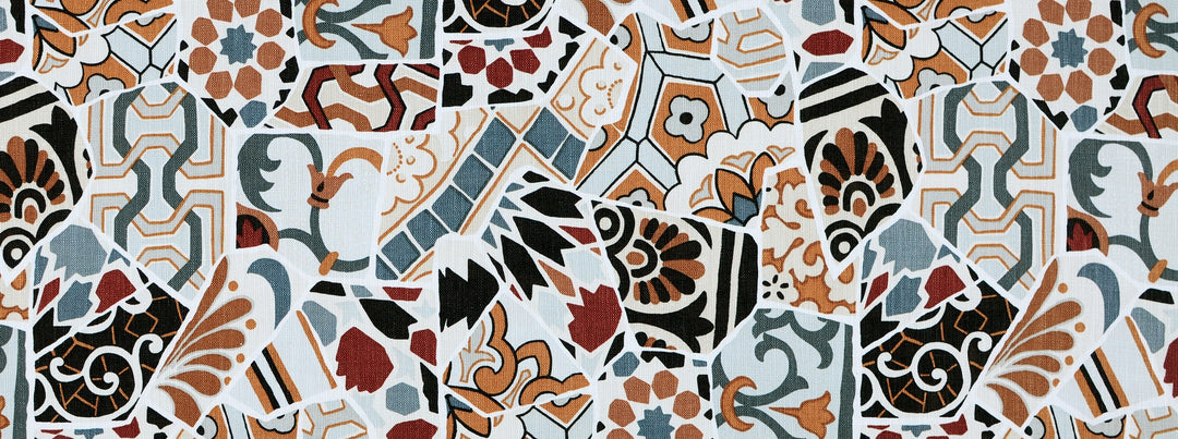 Talavera 952 Stone by Covington Designer Fabric