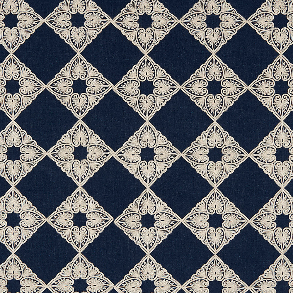 Talisman 68J8211 by JF Designer Fabric Felicity 82% Polyester, 18% Linen China Horizontal: 6 and Vertical: 6 56 - Swanky Fabrics -