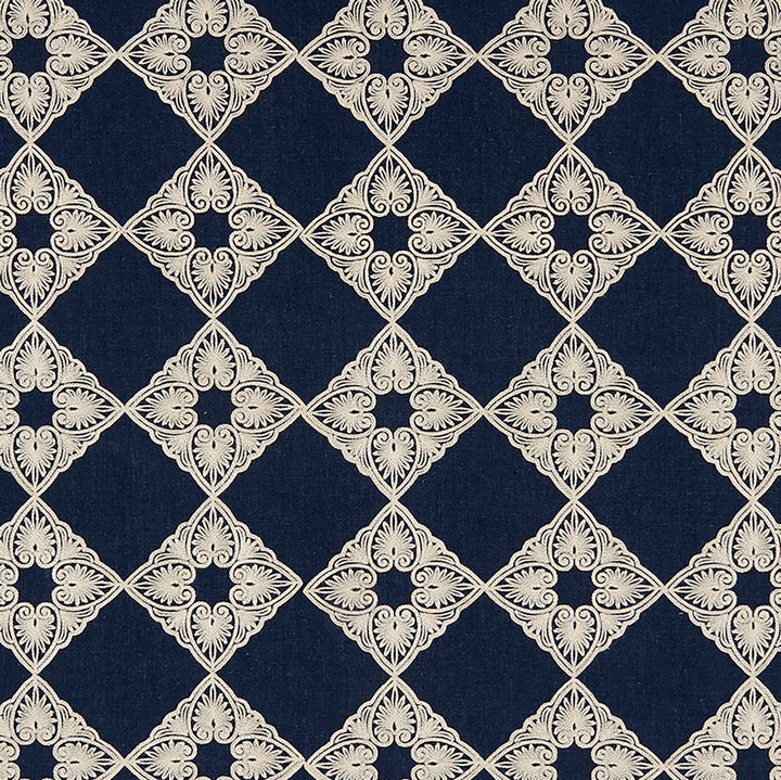 Talisman 68J8211 by JF Designer Fabric Felicity 82% Polyester, 18% Linen China Horizontal: 6 and Vertical: 6 56 - Swanky Fabrics -