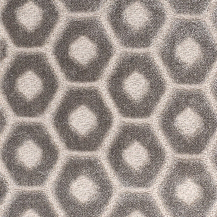 Tambourine 4 Grey by Stout Fabric Stout Fabric Tambourine 4 GreyFabric PILED HIGH VELVETS INDIA </p><p>Repeat: H: 2.500, V: 1.750 56 in - Fabric Carolina -