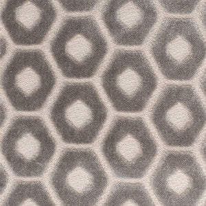 Tambourine 4 Grey by Stout Designer Fabric