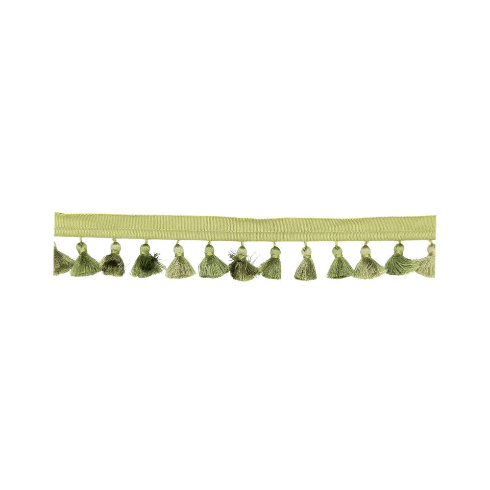 Tanya Tassel Fringe 1 Avocado by Stout Trim Stout Trim Tanya Tassel Fringe 1 AvocadoTrim NEW TRADITIONS TRIM 57%SVI 24%COT 14%ACR 5%POL CHINA </p><p>Repeat: H: 1.000, V: 0.000 2 in - Fabric Carolina -