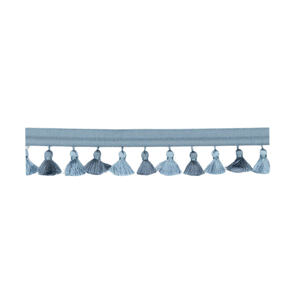 Tanya Tassel Fringe 3 Denim by Stout Trim Stout Trim Tanya Tassel Fringe 3 DenimTrim NEW TRADITIONS TRIM 57%SVI 24%COT 14%ACR 5%POL CHINA </p><p>Repeat: H: 1.000, V: 0.000 2 in - Fabric Carolina -