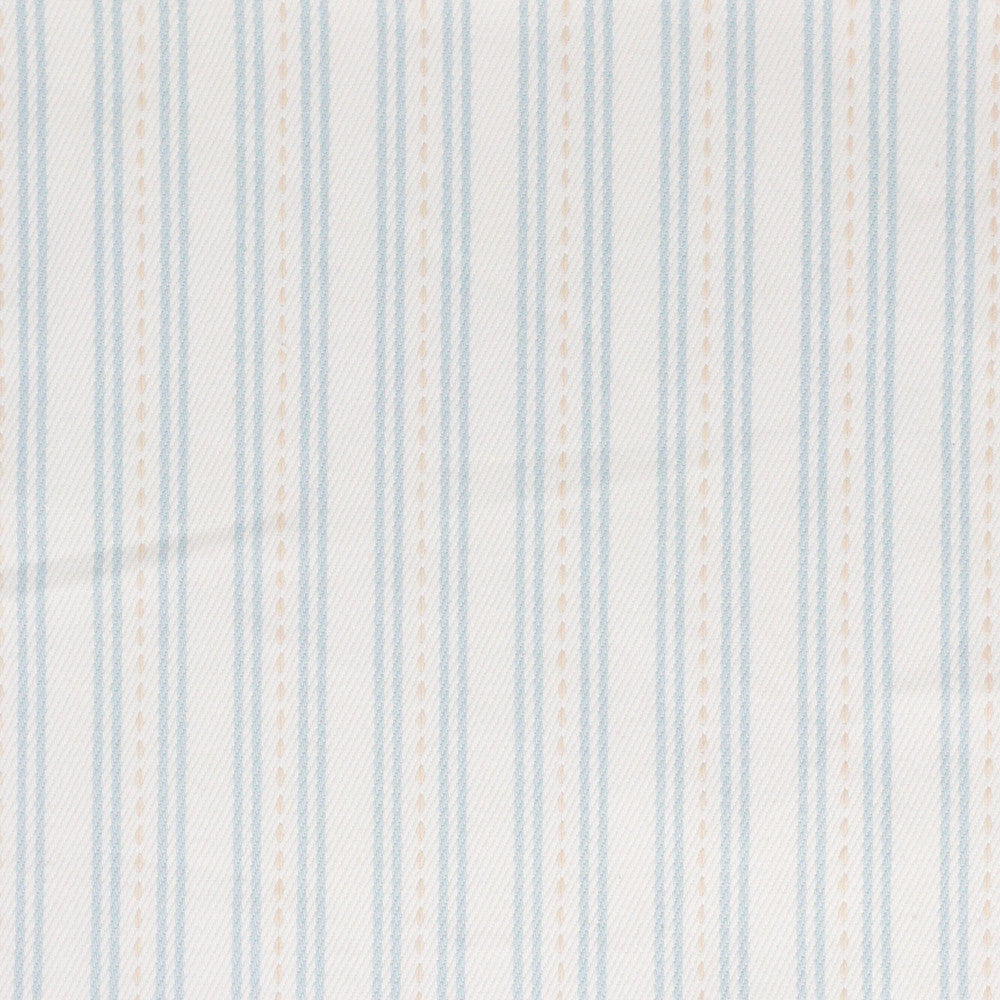 Tara 3 Chambray by Stout Designer Fabric RAINBOW LIBRARY BREEZE/AEGEAN 100%COT PORTUGAL Horizontal: 1.125 and Vertical: 0.000 54 in - Swanky Fabrics -