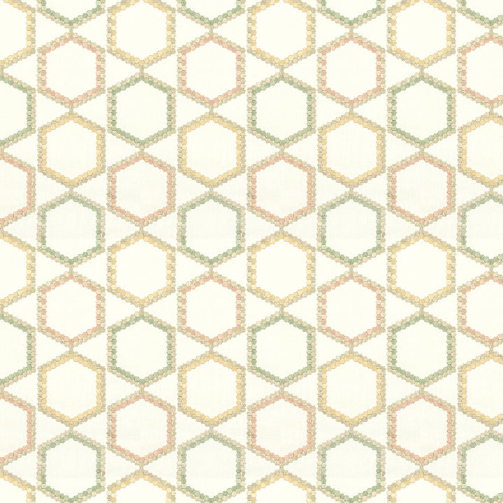Tarry 1 Quartz by Stout Designer Fabric COMFORTABLE LIVING PETAL/PUNCH 52%COT 48%POL %REMB INDIA Horizontal: 7.250 and Vertical: 12.375 50.75 in - Swanky Fabrics -
