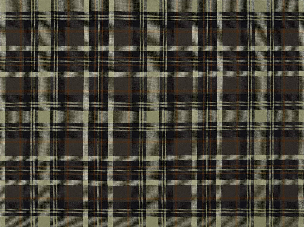 Tartan Plaid Jet Black 93 by Covington Designer Fabric 55" 100% COTTON Turkey Horizontal: 0 and Vertical: 0 55 - Swanky Fabrics -
