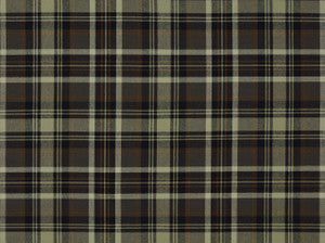 Tartan Plaid 93 Jet Black by Covington Designer Fabric