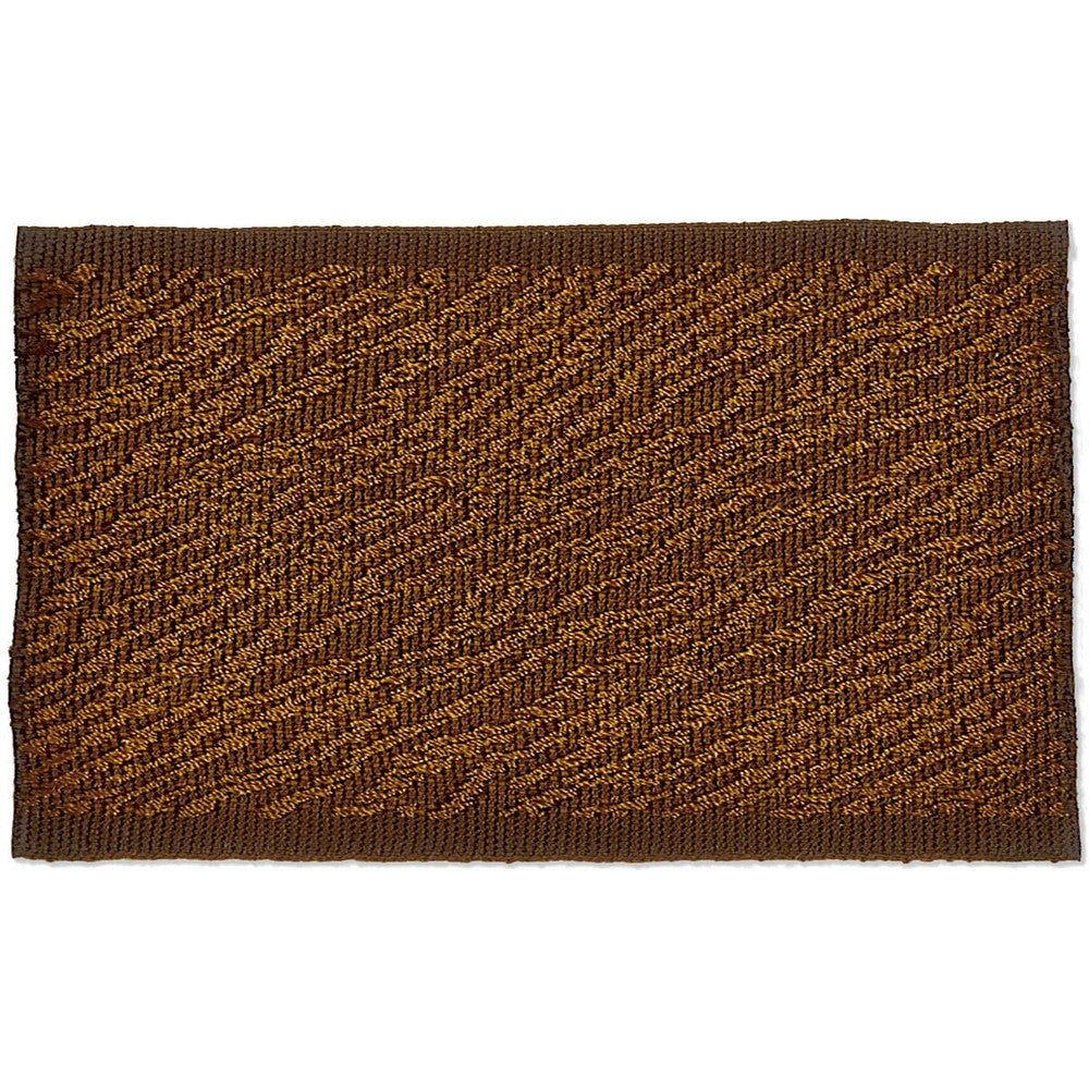 Tarzan 3 Cocoa by Stout Trim Stout Trim Tarzan 3 CocoaTrim HARMONY TRIM 54%POL 46%SVI CHINA </p><p>Repeat: H: 0.000, V: 0.000 2.5 in - Fabric Carolina -
