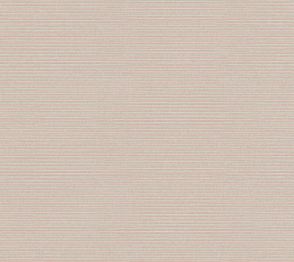 Boucle Coral Wallpaper by York Wallcoverings Designer Tropics Resource Library Covers about 60.8 square feet 27-in by 27-ft long roll Prepasted 24 - Swanky Fabrics -