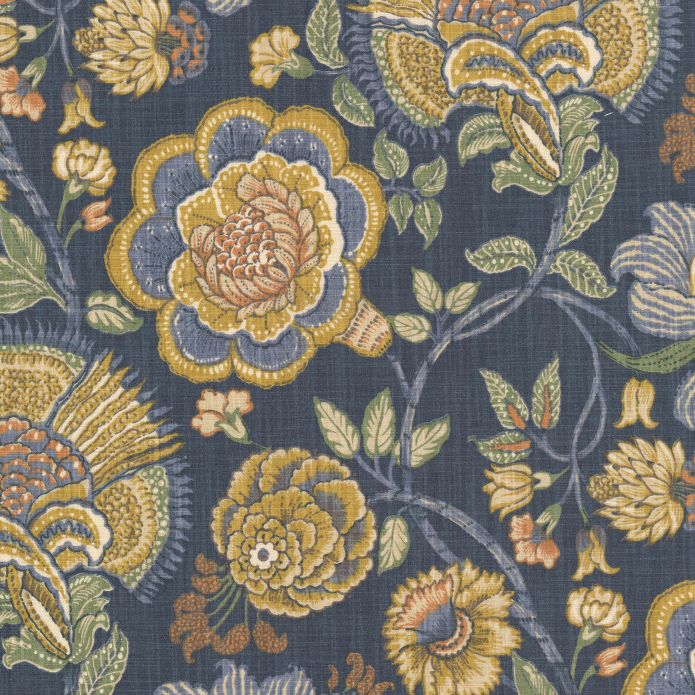 Teaparty 1 Periwinkle by Stout Fabric Stout Fabric Teaparty 1 PeriwinkleFabric RAINBOW LIBRARY CADET/INDIGO 100%COT PAKISTAN </p><p>Repeat: H: 13.500, V: 25.500 54 in - Fabric Carolina -