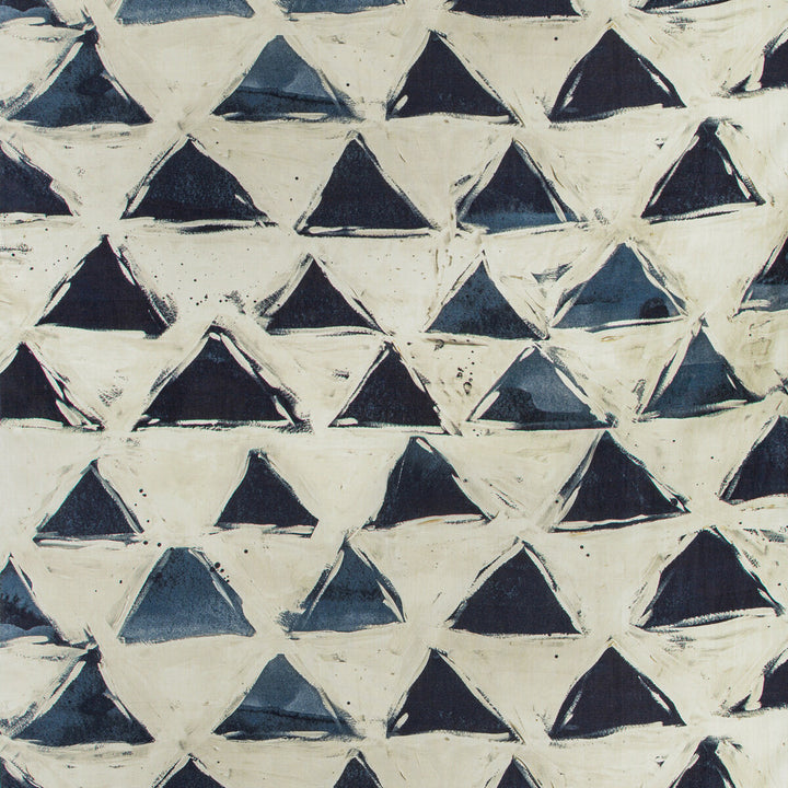 Teatrino Indigo by Kravet Couture Designer Fabric LINHERR HOLLINGSWORTH BOHEME II LINEN - 100% Austria MEDIUM Horizontal: 57.87 and Vertical: 44.8 57.87 - Swanky Fabrics -