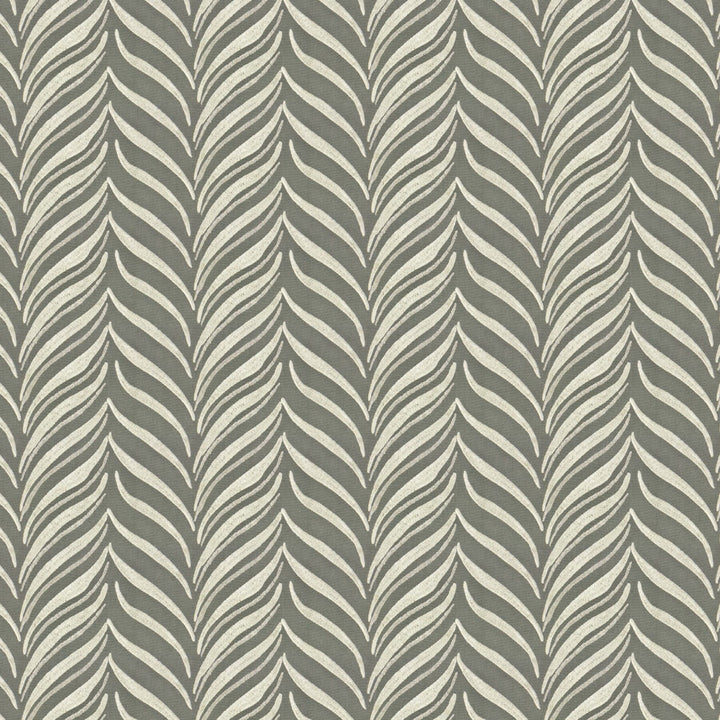 Teawagon 4 Charcoal by Stout Designer Fabric RAINBOW LIBRARY SMOKE/CHARCOAL 100%COT %BEMB INDIA Horizontal: 6.5 and Vertical: 4.125 51 in - Swanky Fabrics -