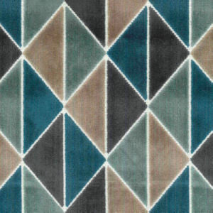 Techno Aegean by Norbar Designer Fabric HEIRLOOM 60% RAYON 40% POLYESTER INDONESIA 12 1/4"V 9 1/2"H 54" - Swanky Fabrics -