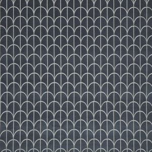 Telegram 1 Steel by Marcus William Designer Fabric