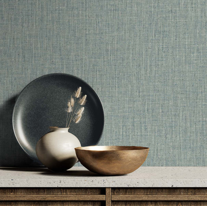 Tweed Rosemary TG60043 by DuPont Designer Wallpaper