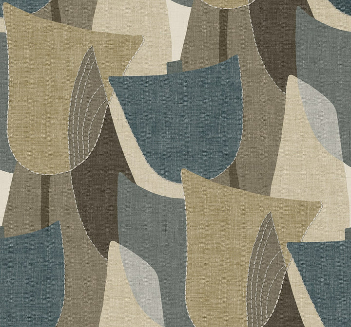 Mosley Tulips Jeans TH90005 by Seabrook Designs Designer Wallpaper