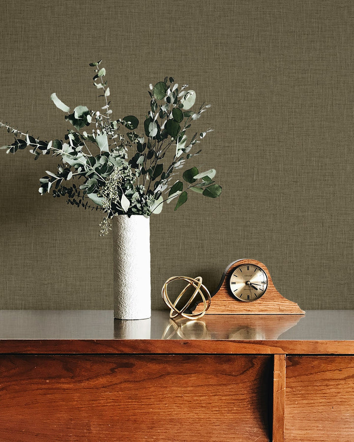 Stretford Linen Sand TH90218 by Seabrook Designs Designer Wallpaper