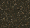 Withington Branch Coffee TH90306 by Seabrook Designs Designer Wallpaper