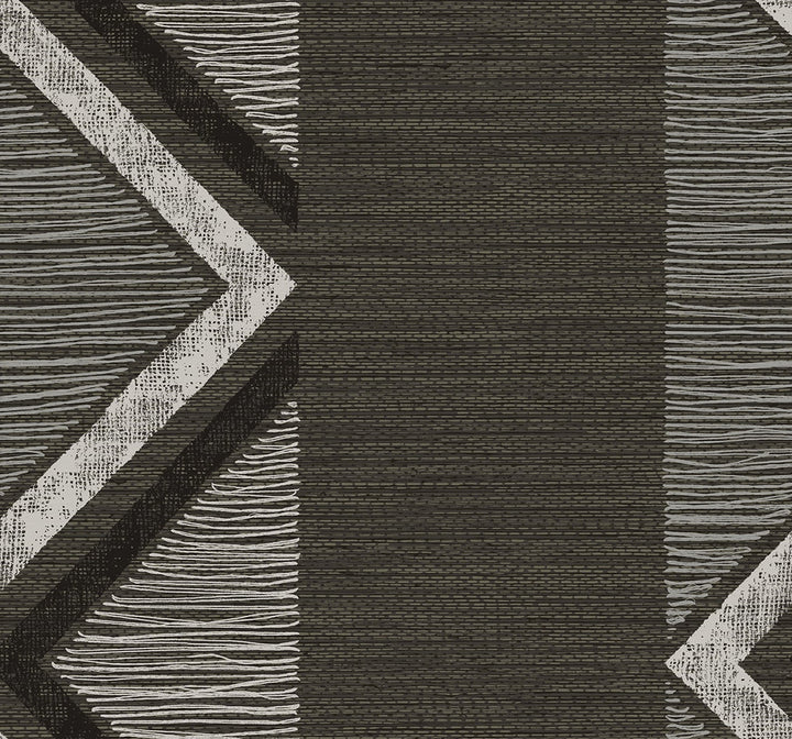 Beswick Chevron Shadow TH91500 by Seabrook Designs Designer Wallpaper