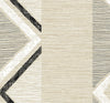 Beswick Chevron Birch Bark TH91505 by Seabrook Designs Designer Wallpaper
