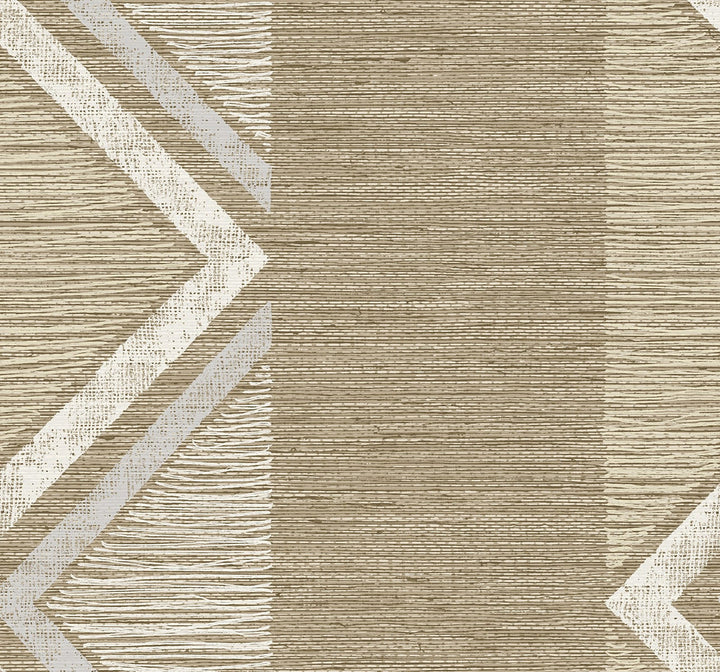 Beswick Chevron Northern Cliff TH91507 by Seabrook Designs Designer Wallpaper