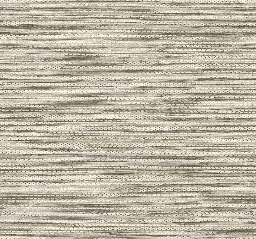 Hollinwood Weave Truffle TH91806 by Seabrook Designs Designer Wallpaper