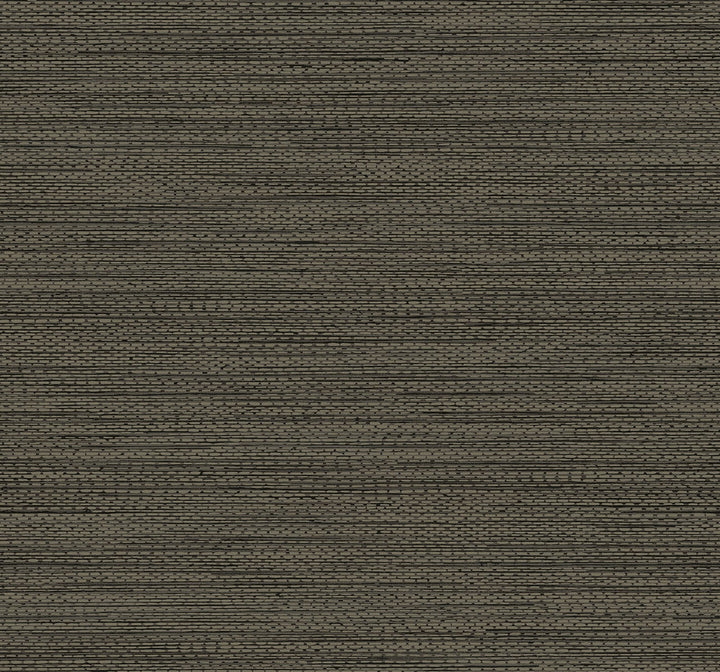 Hollinwood Weave Coffee TH91810 by Seabrook Designs Designer Wallpaper