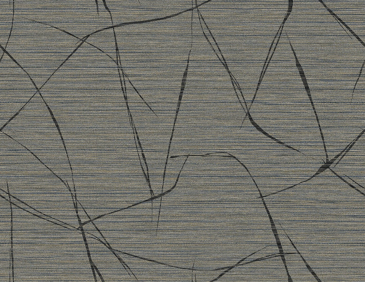 Davenport Sketch Burlap TH91906 by Seabrook Designs Designer Wallpaper