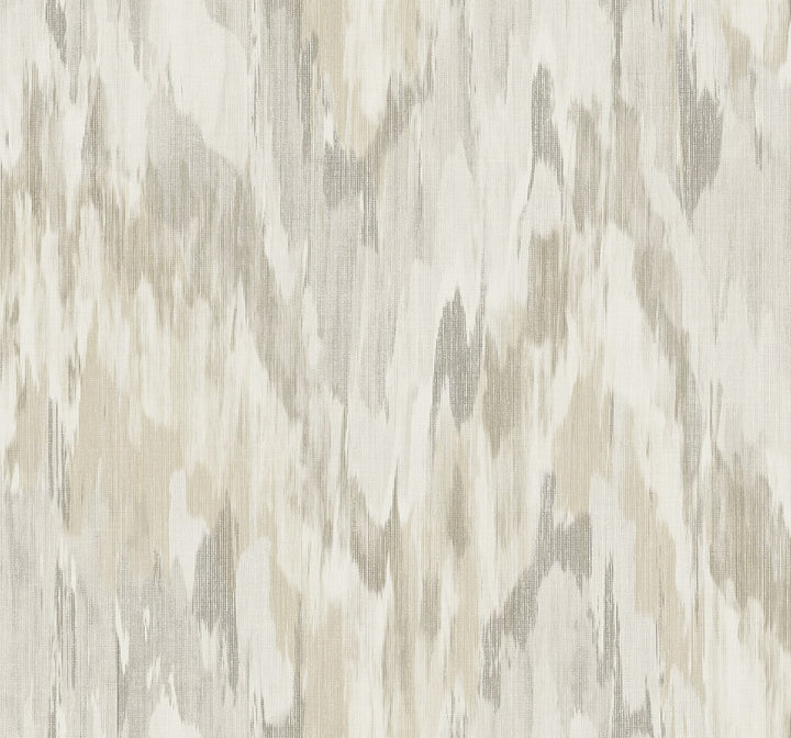 Bowdon Watercolor Stringcloth Wool TH92407 by Seabrook Designs Designer Wallpaper