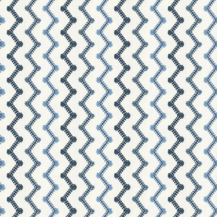 Thatch 3 Wedgewood by Stout Fabric Stout Fabric Thatch 3 WedgewoodFabric RAINBOW LIBRARY POWDER/WEDGEWOOD 100%POL %CEMB INDIA </p><p>Repeat: H: 4.500, V: 2.000 53 in - Fabric Carolina -