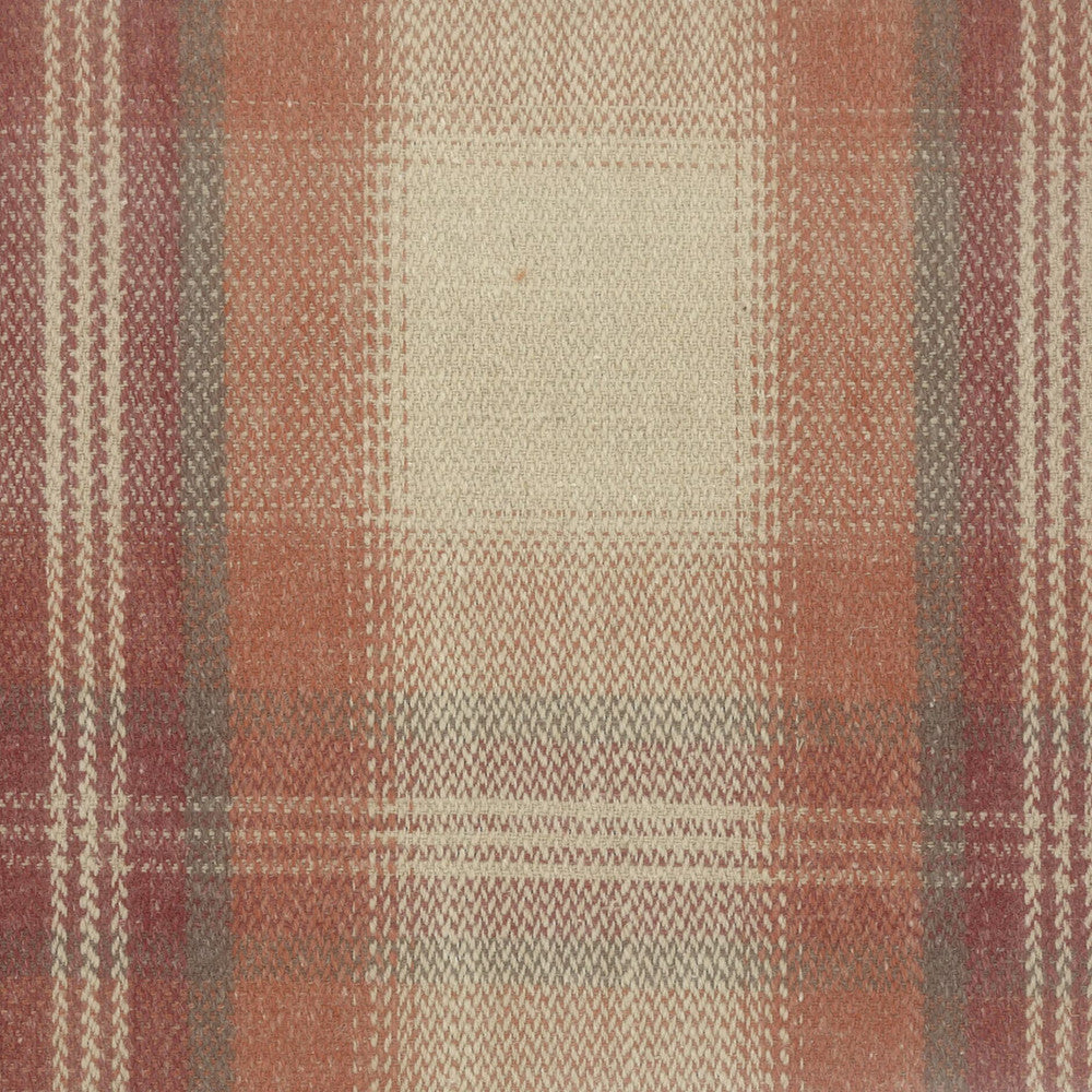 Theory 1 Clay by Stout Designer Fabric COMFORTABLE LIVING PETAL/PUNCH 18%COT 64%POL 18%LIN INDIA Horizontal: 5.750 and Vertical: 5.750 54 in - Swanky Fabrics -