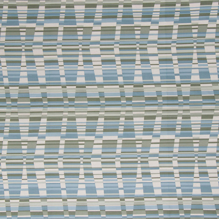 Thirasia Cerulean by Bella-Dura Designer Fabric  100% BELLA DURA POLYOLEFIN USA 70000 H: 7'' V: 14.25'' 56''  - Swanky Fabrics -