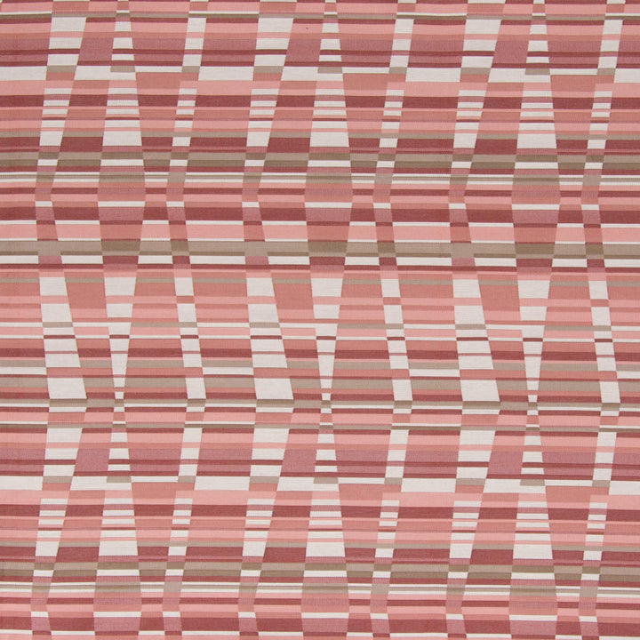 Thirasia Coral by Bella-Dura Designer Fabric  100% BELLA DURA POLYOLEFIN USA 70000 H: 7'' V: 14.25'' 56''  - Swanky Fabrics -