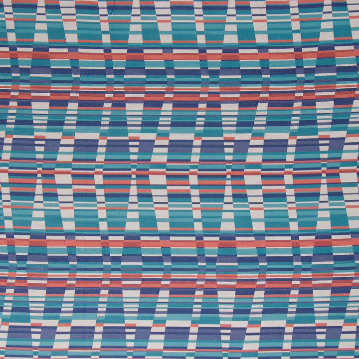 Thirasia Fiesta by Bella-Dura Designer Fabric  100% BELLA DURA POLYOLEFIN USA 70000 H: 7'' V: 14.25'' 56''  - Swanky Fabrics -