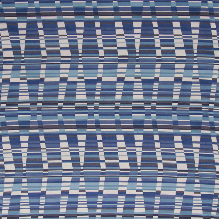 Thirasia Ink by Bella-Dura Designer Fabric  100% BELLA DURA POLYOLEFIN USA 70000 H: 7'' V: 14.25'' 56''  - Swanky Fabrics -