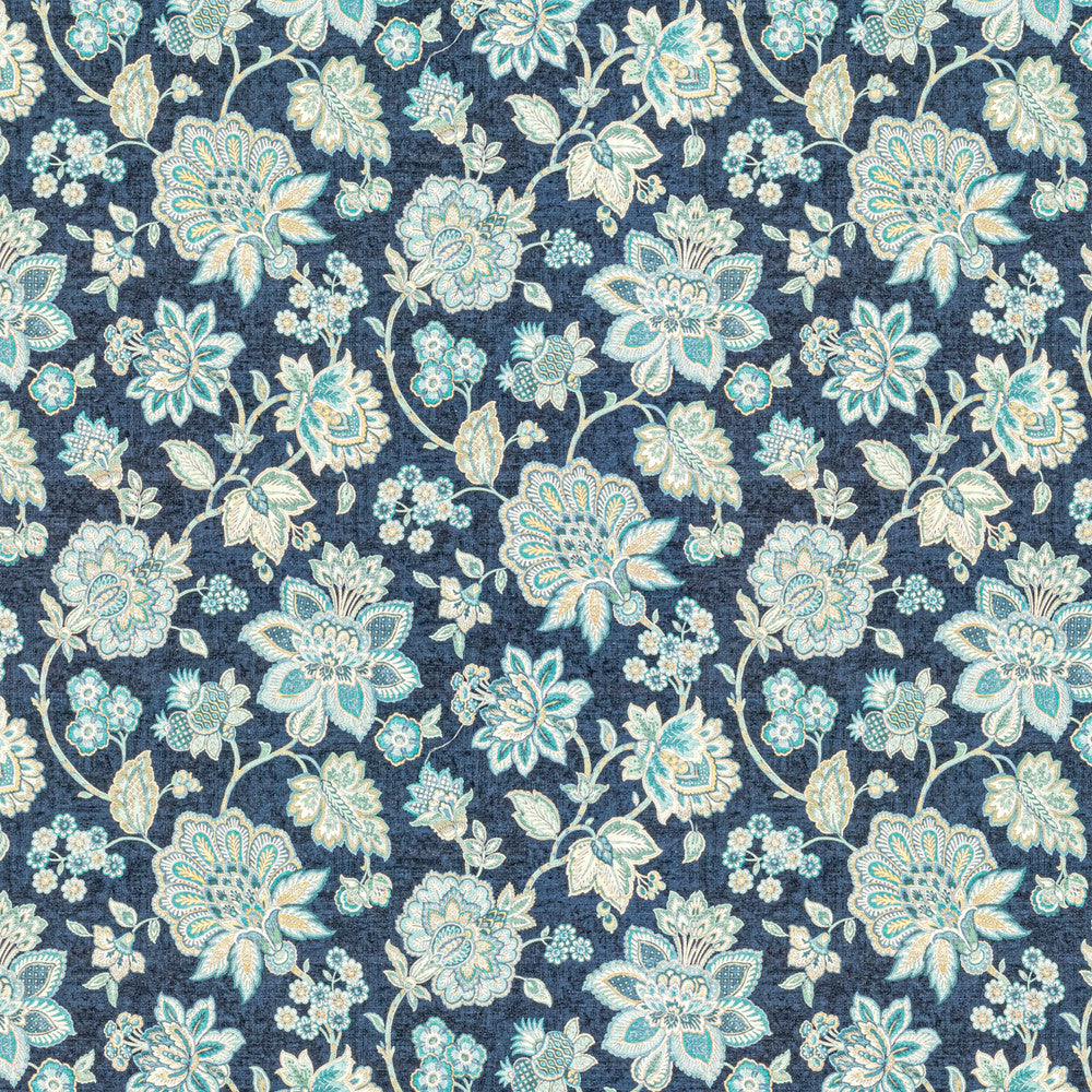 Thorpe 3 Navy by Stout Designer Fabric COMFORTABLE LIVING SPRAY/OCEAN 100%COT SPAIN MARTINDALE WEAR TEST (40 000 CIRCULAR RUBS) Horizontal: 13.500 and Vertical: 27.000 54 in - Swanky Fabrics -