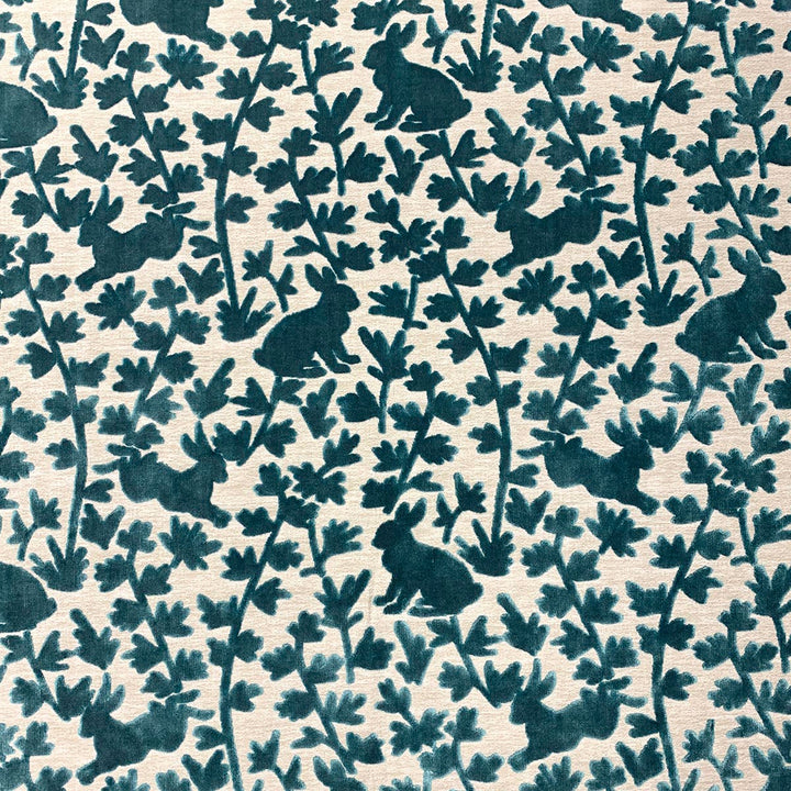 Thumper Cerulean by Magnolia Designer Fabric - 57 Vis, 31 Poly, 12 Cot India 100000 Horizontal: 13.5 and Vertical: 15.75 54 - Swanky Fabrics -